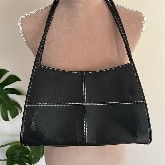 Black Y2K Patchwork Purse - Picture 2 of 6